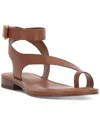Vince Camuto Liba Ankle Strap Sandal In Caramello Leather