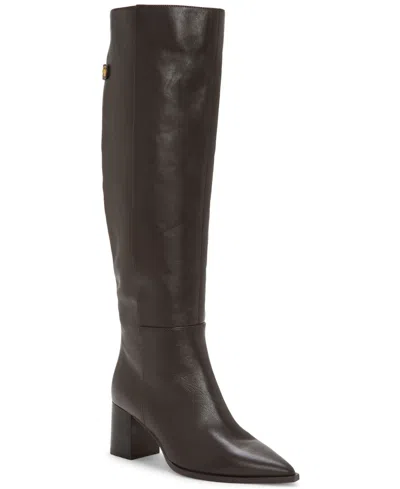 VINCE CAMUTO WOMEN'S LILIBET BLOCK-HEEL KNEE-HIGH BOOTS
