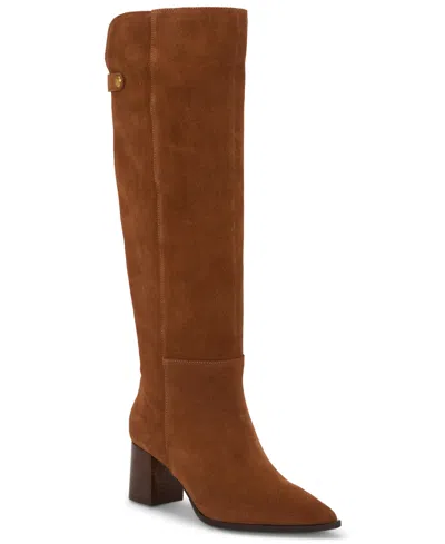 VINCE CAMUTO WOMEN'S LILIBET BLOCK-HEEL KNEE-HIGH BOOTS
