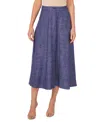 Vince Camuto Midi Skirt In Cool Waters