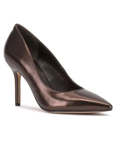 Vince Camuto Maisha Pointed Toe Pump In Brown