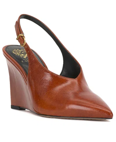 Vince Camuto Women's Meristi Sling-back Wedge Pumps In Brown
