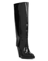 Vince Camuto Nanfala Foldover Shaft Pointed Toe Boot In Black