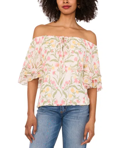 VINCE CAMUTO WOMEN'S OFF-THE-SHOULDER 3/4-SLEEVE TOP