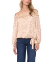 Vince Camuto Women's Off-the-shoulder Long-sleeve Top In Pink