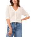 Vince Camuto Boat Neck Sweater In New Ivory