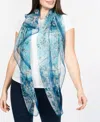 VINCE CAMUTO WOMEN'S PAISLEY FLORAL SQUARE SCARF