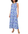 Vince Camuto Printed Sleeveless Jersey Maxi Dress