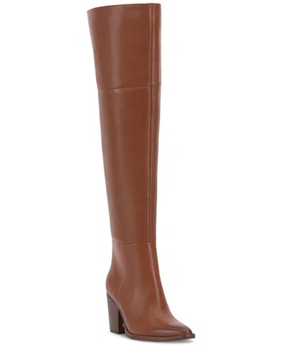 Vince Camuto Women's Paulie Over-the-knee Boots In Whiskey Leather