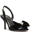 Vince Camuto Women's Paycen High-heel Bow Dress Sandals In Black