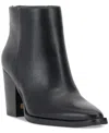 Vince Camuto Polellah Pointed Toe Bootie In Black Nappa