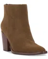 Vince Camuto Polellah Pointed Toe Bootie In Reishi Suede