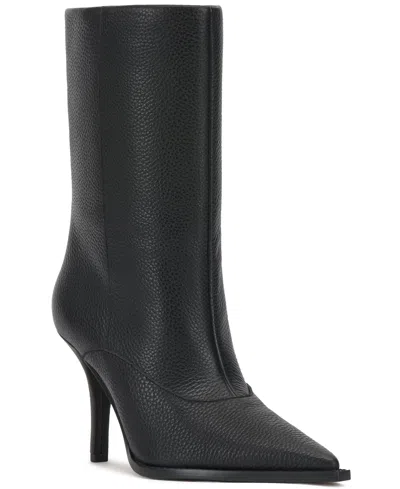Vince Camuto Women's Presca Stovepipe Dress Booties In Black