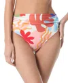 Vince Camuto Convertible Bikini Bottom In Multi