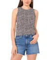 Vince Camuto Keyhole Back Tank Top In Black