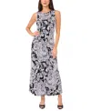 Vince Camuto Cowl Neck Maxi Dress In Rich Black