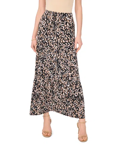 Vince Camuto Pull On Maxi Skirt In Multi