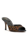 Vince Camuto Women's Prynn Calf Hair High Heel Mule Sandals In Brown