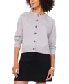 Vince Camuto Women's Raglan Crewneck Cardigan In Gray