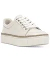 Vince Camuto Women's Randay Lace-up Platform Sneakers In White
