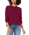 Vince Camuto Center Seam Crewneck Sweater In Frenzy