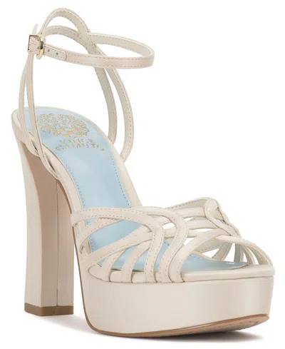 Vince Camuto Women's Samlee Strappy Platform Sandals In Neutral