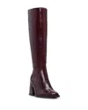 Vince Camuto Women's Sangeti 2 Wide Calf High Heel Riding Boots In Dark Brown