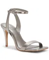 Vince Camuto Women's Saprenda Ankle-strap Rinestone Sandals In Gray