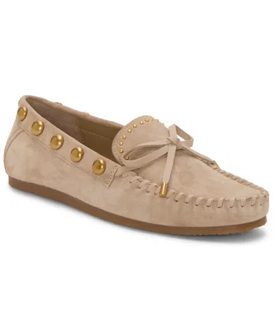 Vince Camuto Women's Sennett Moccasin Flat Boat Shoes In Brown
