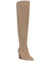 Vince Camuto Shalie Over The Knee Boot In Tortilla Suede
