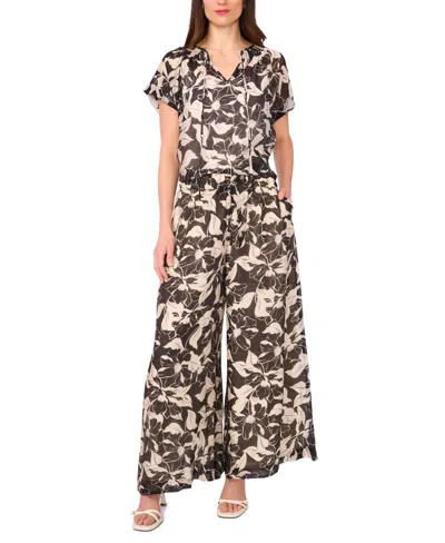 Vince Camuto Shirred Peasant Blouse