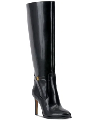 VINCE CAMUTO WOMEN'S SKYLIE KNEE-HIGH STILETTO DRESS BOOTS