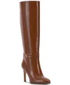 Vince Camuto Vcskylie Womens Zipper Man Made Over-the-knee Boots In Whiskey Box Patent