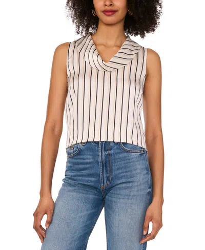 Vince Camuto Women's Sleeveless Cowlneck Blouse