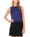 Vince Camuto Women's Sleeveless Crewneck Tank Top In Blue