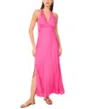 Vince Camuto Beaded Halter Maxi Dress