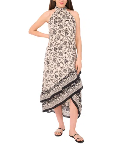 VINCE CAMUTO WOMEN'S SLEEVELESS LAYERED DRESS