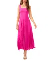Vince Camuto Plus Size Keyhole Sleeveless Maxi Dress In Frcly Fuchsia
