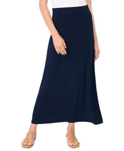 Vince Camuto Women's Smooth Pull-on Maxi Skirt In Blue