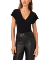 VINCE CAMUTO WOMEN'S SOLID V-NECK DOLMAN SLEEVE TOP