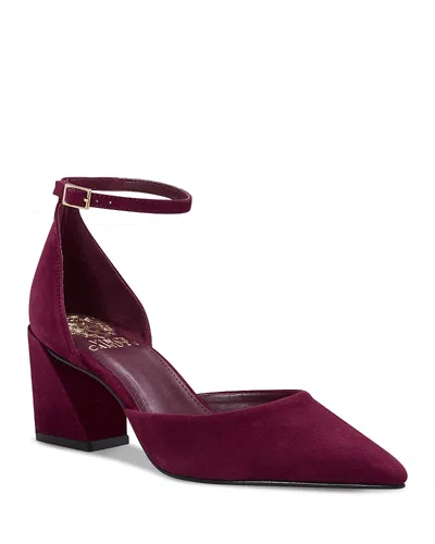 Vince Camuto Women's Soren Pointed Toe Pumps In Chianti