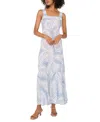 Vince Camuto Plus Size Sleeveless Square-neck Maxi Dress In Lake Breeze
