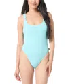 Vince Camuto Scoop Neck Ring One Piece Swimsuit In Oasis
