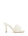 Vince Camuto Women The Brinela Mule In Creamy White In Animal Print