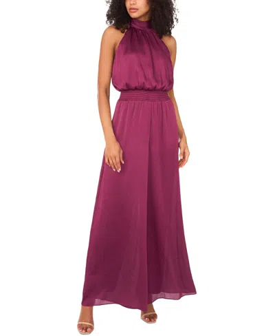 Vince Camuto Women's Tie-back Sleeveless Jumpsuit In Purple