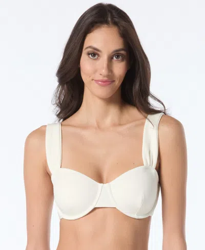 Vince Camuto Women's Underwire Bikini Top In Ivory