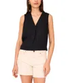Vince Camuto Women's V-neck Sleeveless Top In Black