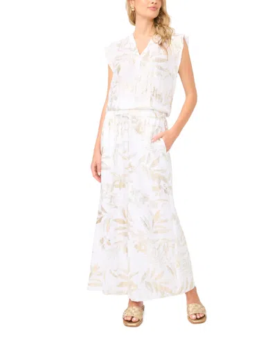 Vince Camuto Women's Wide Leg Pull-on Pants In Multi