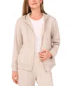 Vince Camuto Women's Zip-up Hoodie In Neutral