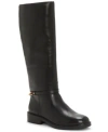 Vince Camuto Womens Adria Riding Boots Regular Wide Calf Extra Wide Calf In Black